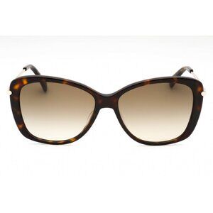 *NWT Longchamp 56mm Dark Havana Women's Sunglasses LO616S-213